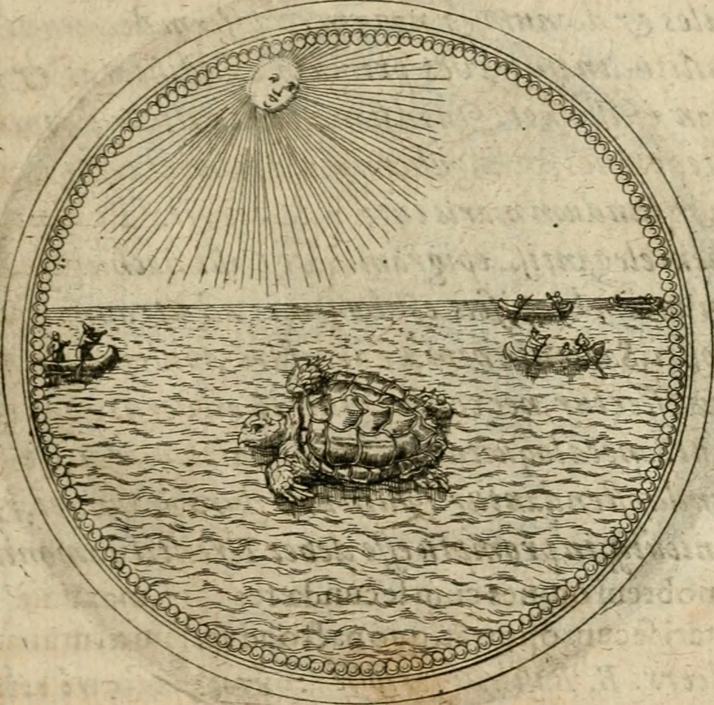 An illustration from Symboloru[m] & emblematum ex re herbaria desumtorum centuria vna[-quarta] collecta, 1654, leaf 308