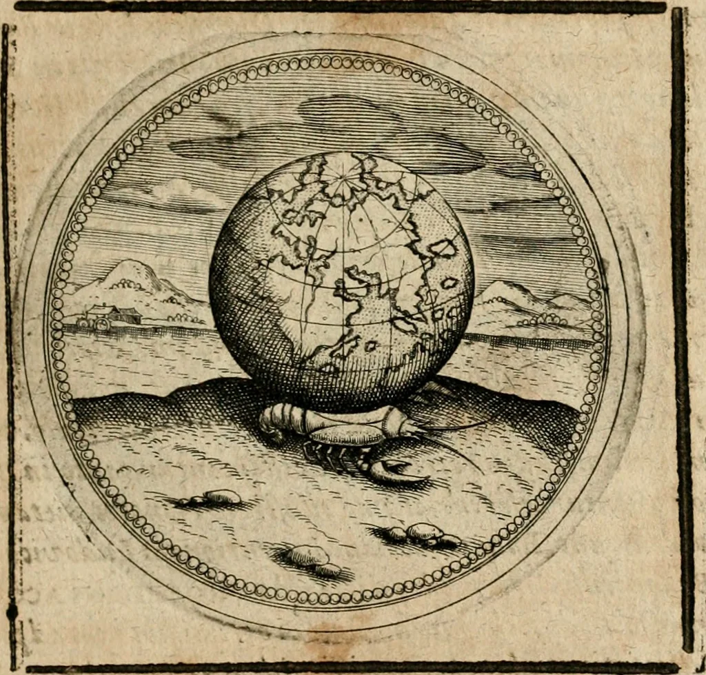 An illustration from Symboloru[m] & emblematum ex re herbaria desumtorum centuria vna[-quarta] collecta, 1654, leaf 320