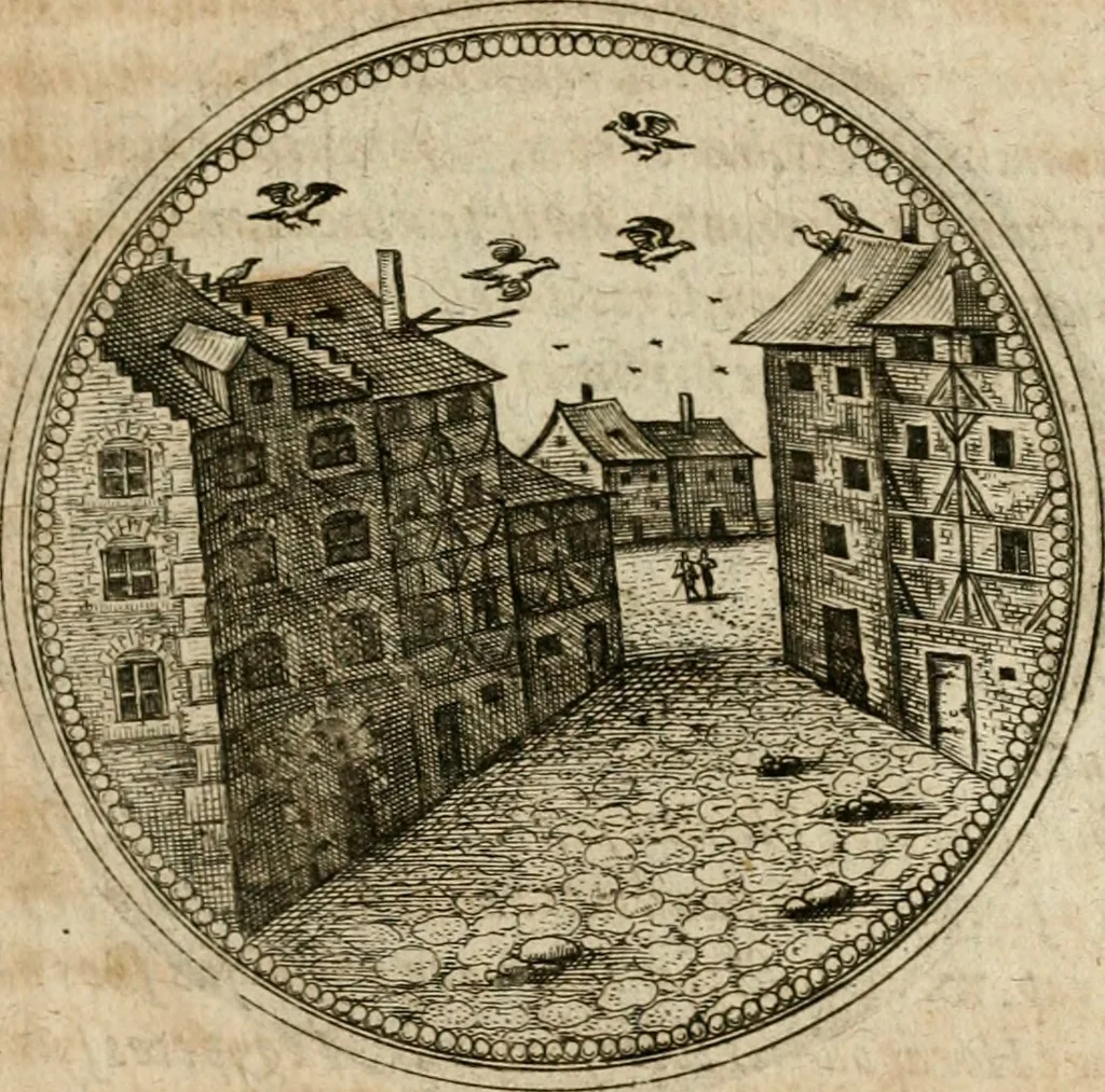 An illustration from Symboloru[m] & emblematum ex re herbaria desumtorum centuria vna[-quarta] collecta, 1654, leaf 382