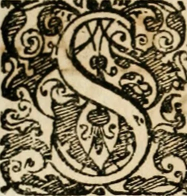 An illustration from Symboloru[m] & emblematum ex re herbaria desumtorum centuria vna[-quarta] collecta, 1654, leaf 425