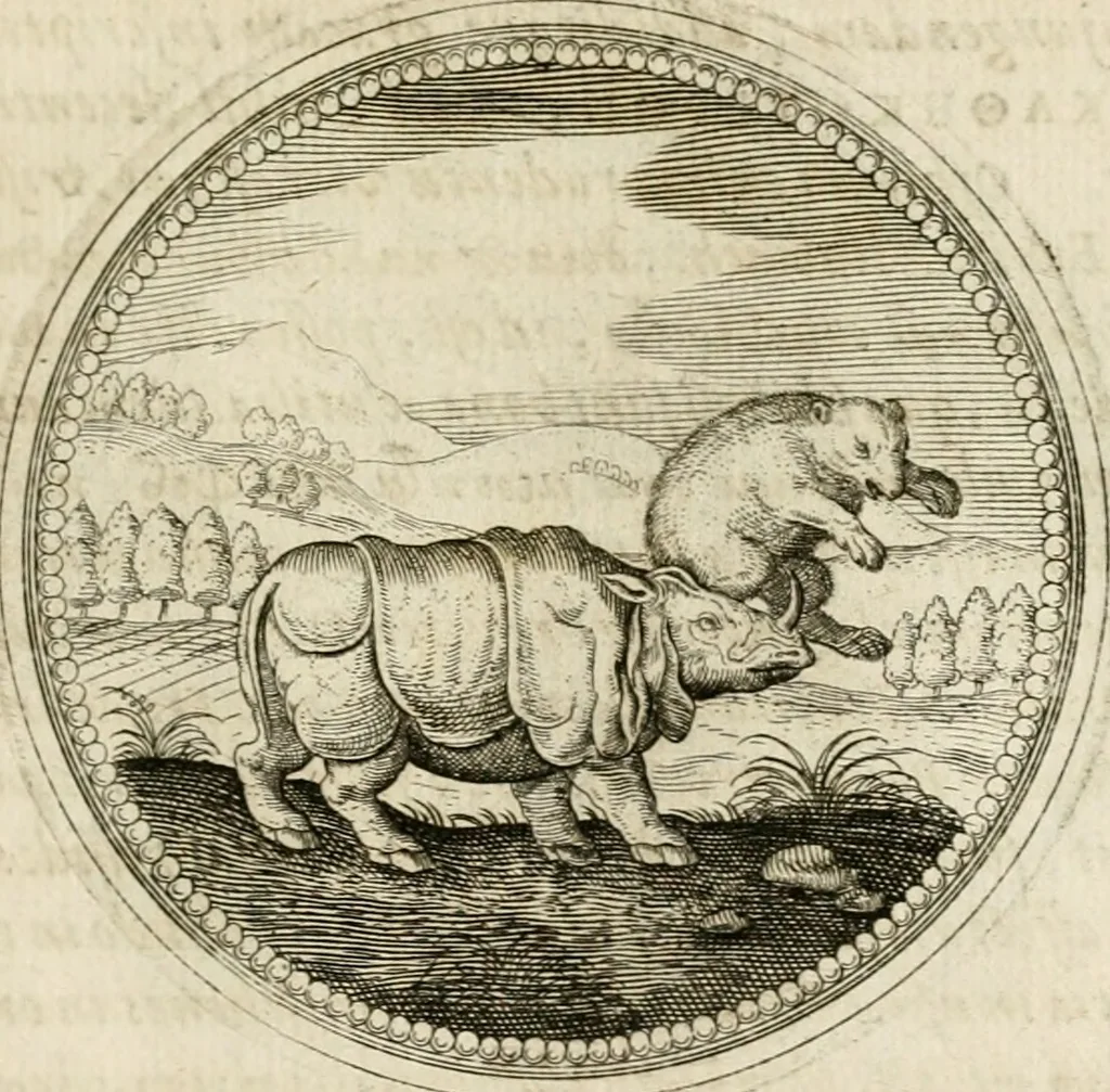 An illustration from Symboloru[m] & emblematum ex re herbaria desumtorum centuria vna[-quarta] collecta, 1654, leaf 432