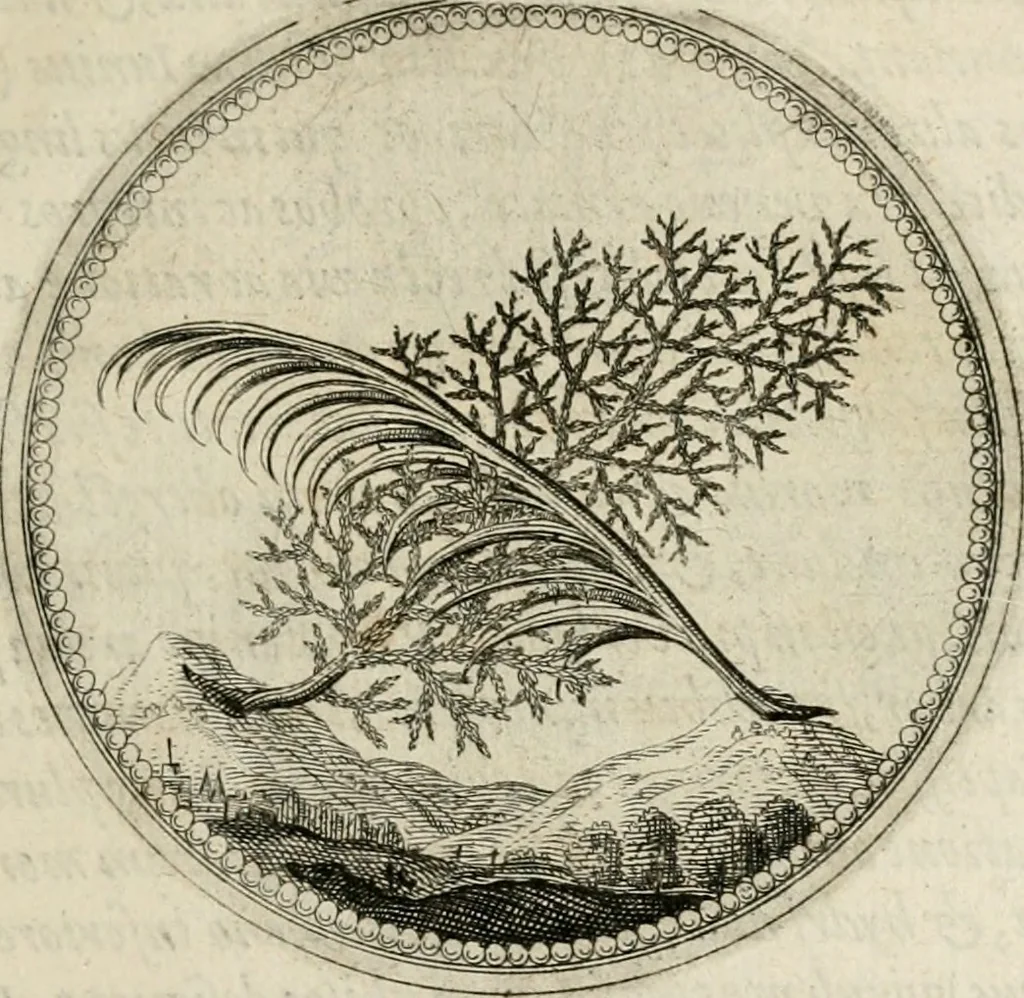 An illustration from Symboloru[m] & emblematum ex re herbaria desumtorum centuria vna[-quarta] collecta, 1654, leaf 52