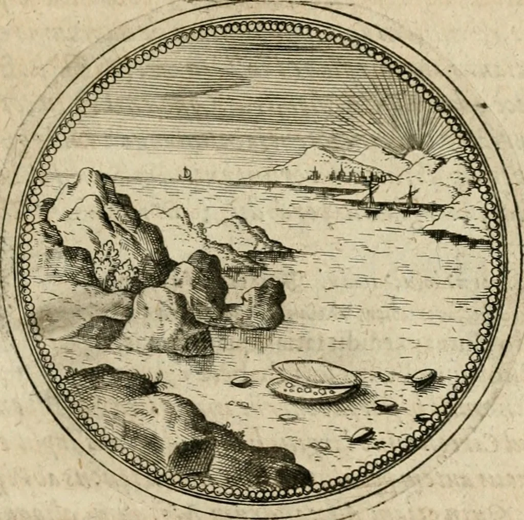 An illustration from Symboloru[m] & emblematum ex re herbaria desumtorum centuria vna[-quarta] collecta, 1654, leaf 538