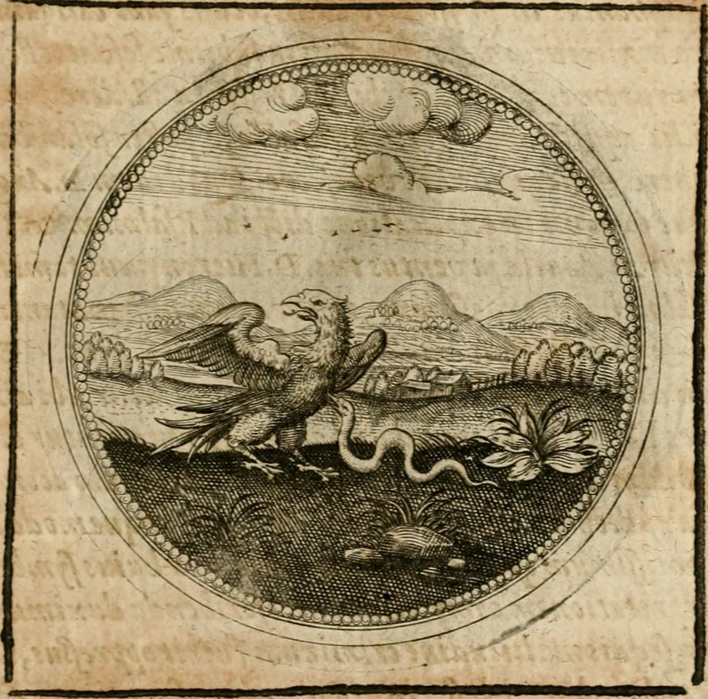 An illustration from Symboloru[m] & emblematum ex re herbaria desumtorum centuria vna[-quarta] collecta, 1654, leaf 656