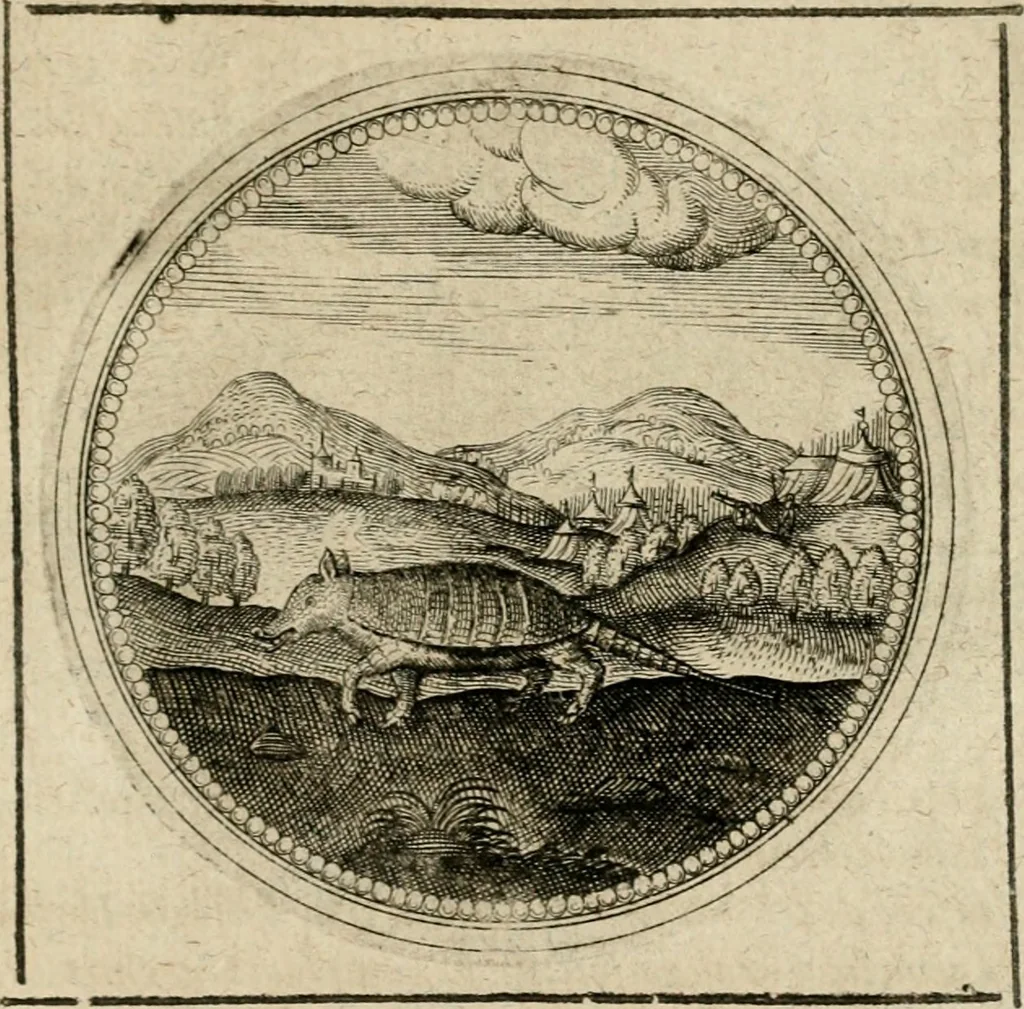 An illustration from Symboloru[m] & emblematum ex re herbaria desumtorum centuria vna[-quarta] collecta, 1654, leaf 792