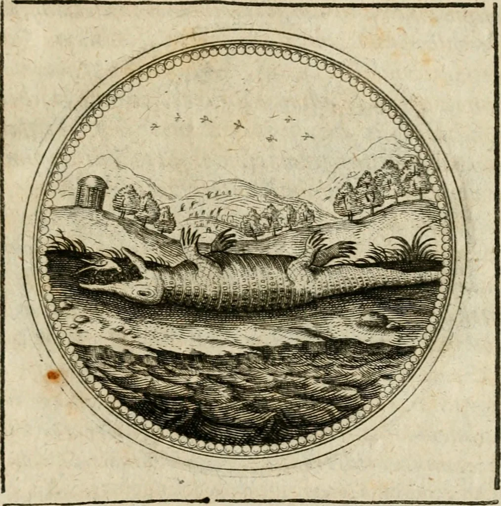 An illustration from Symboloru[m] & emblematum ex re herbaria desumtorum centuria vna[-quarta] collecta, 1654, leaf 822