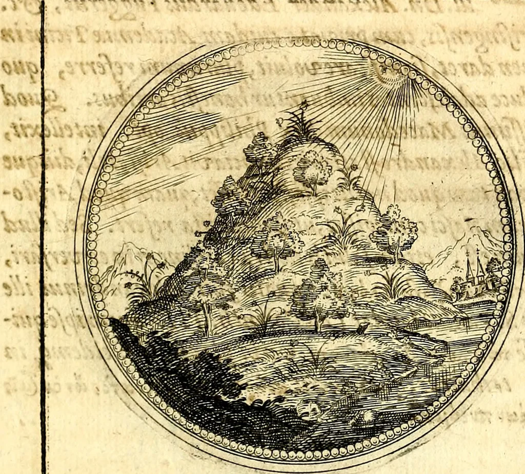 An illustration from Symbolorum et emblematum ... centuria una [-quatuor], 1654, leaf 10
