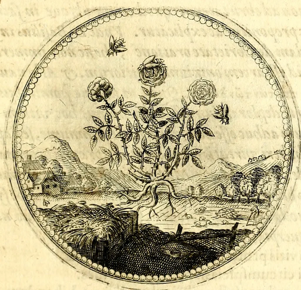 An illustration from Symbolorum et emblematum ... centuria una [-quatuor], 1654, leaf 100