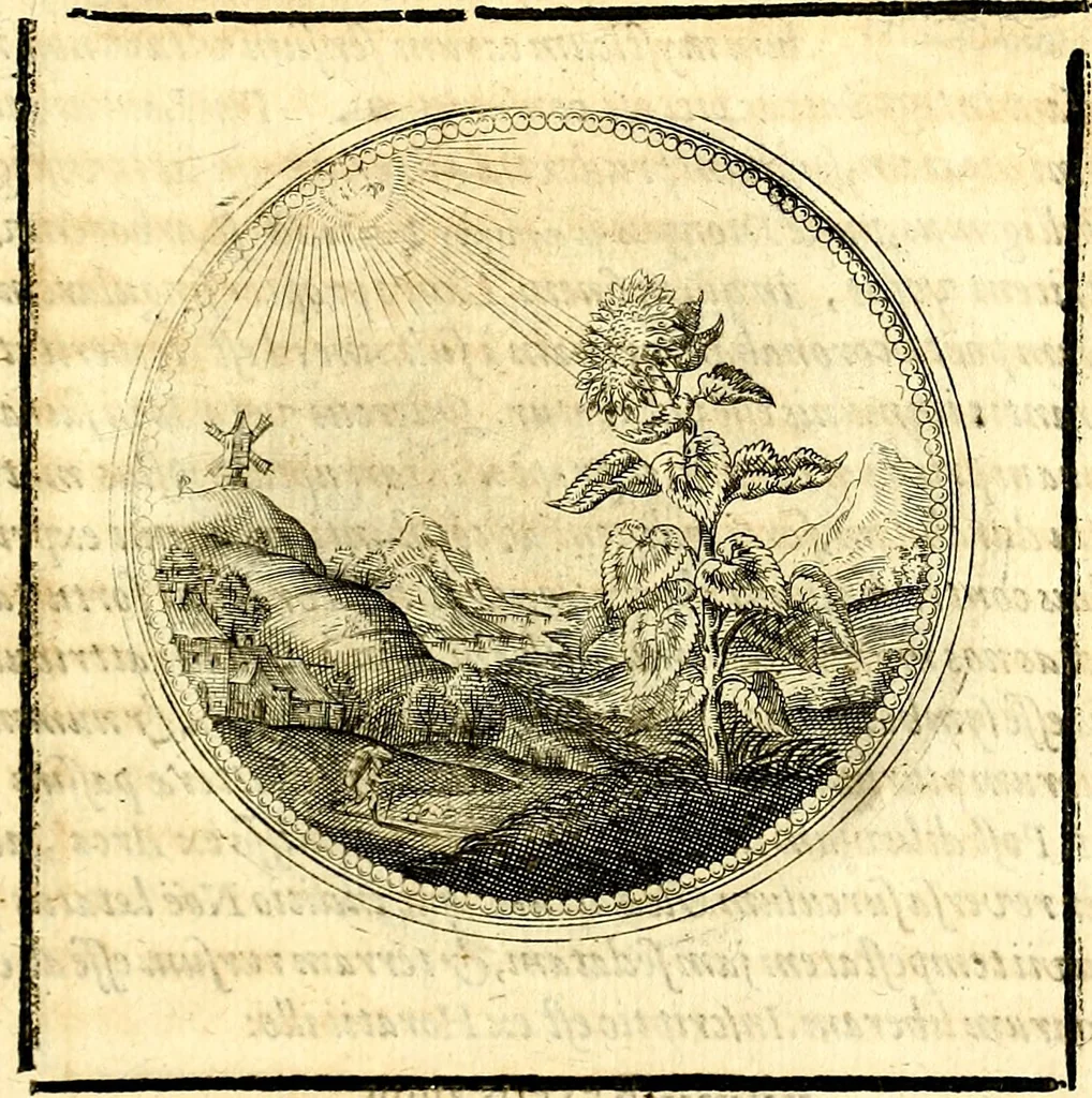 An illustration from Symbolorum et emblematum ... centuria una [-quatuor], 1654, leaf 106