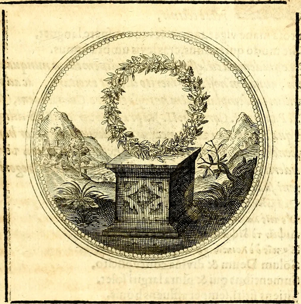 An illustration from Symbolorum et emblematum ... centuria una [-quatuor], 1654, leaf 108