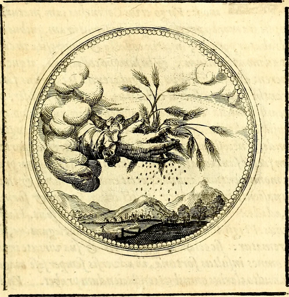 An illustration from Symbolorum et emblematum ... centuria una [-quatuor], 1654, leaf 122