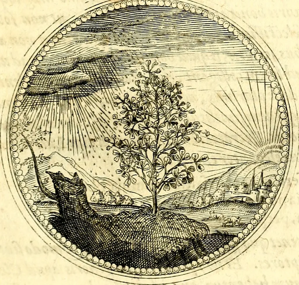 An illustration from Symbolorum et emblematum ... centuria una [-quatuor], 1654, leaf 140
