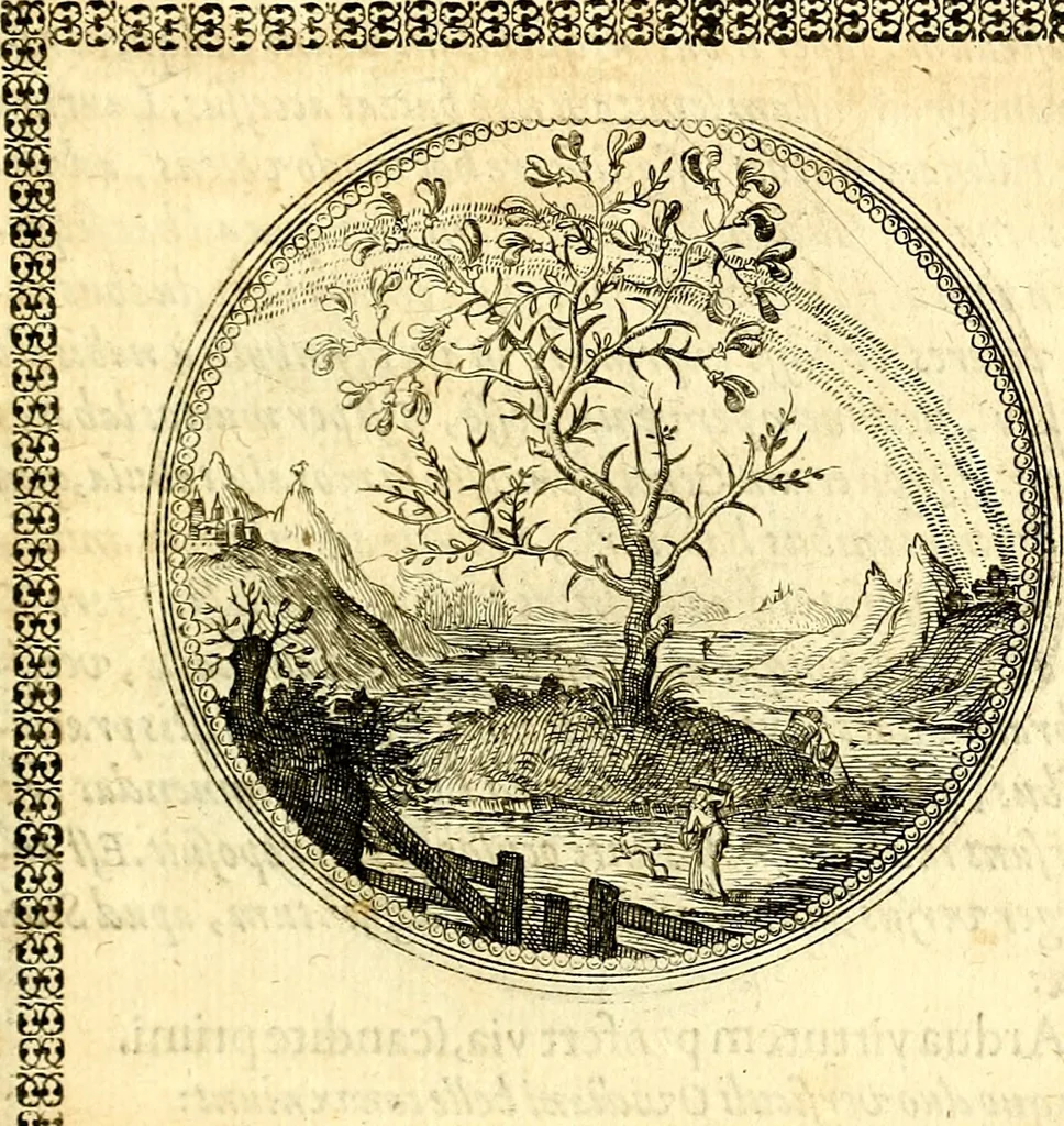 An illustration from Symbolorum et emblematum ... centuria una [-quatuor], 1654, leaf 16