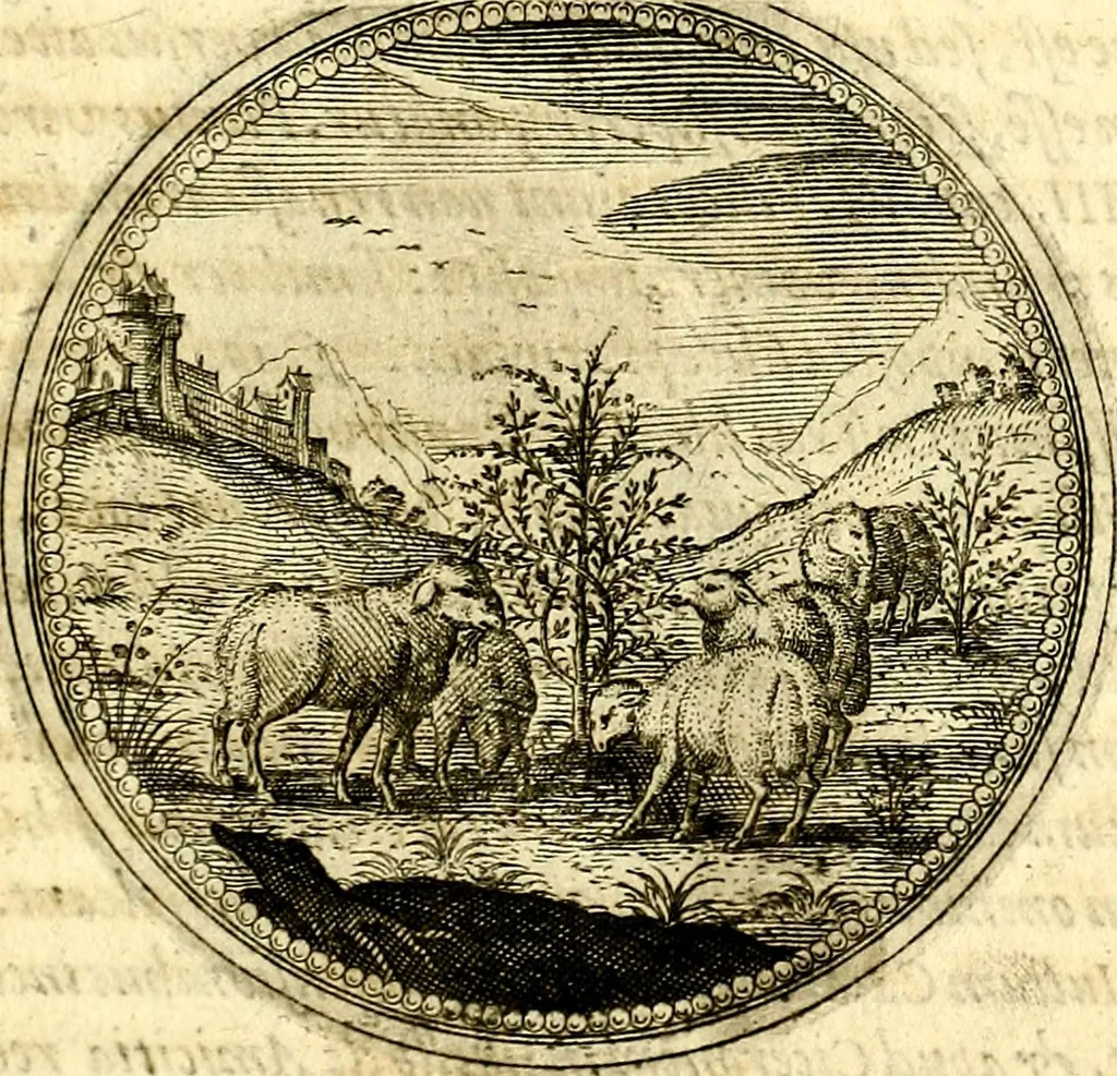 An illustration from Symbolorum et emblematum ... centuria una [-quatuor], 1654, leaf 170