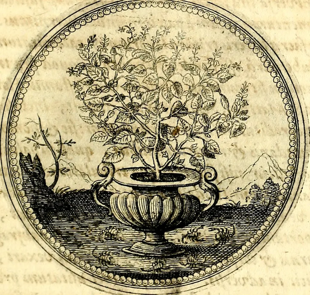 An illustration from Symbolorum et emblematum ... centuria una [-quatuor], 1654, leaf 174