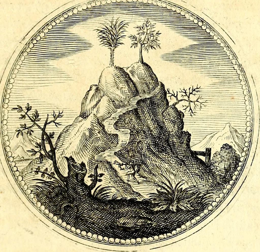 An illustration from Symbolorum et emblematum ... centuria una [-quatuor], 1654, leaf 18