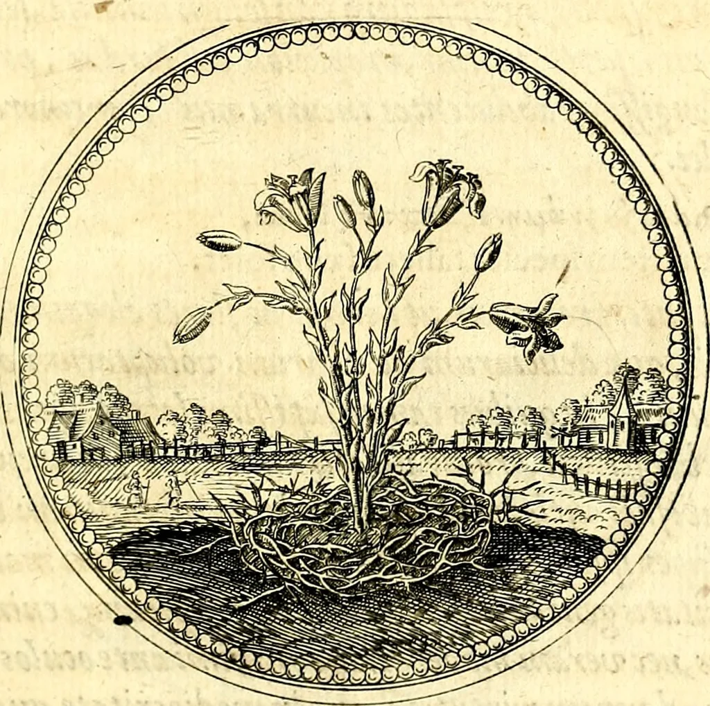 An illustration from Symbolorum et emblematum ... centuria una [-quatuor], 1654, leaf 186