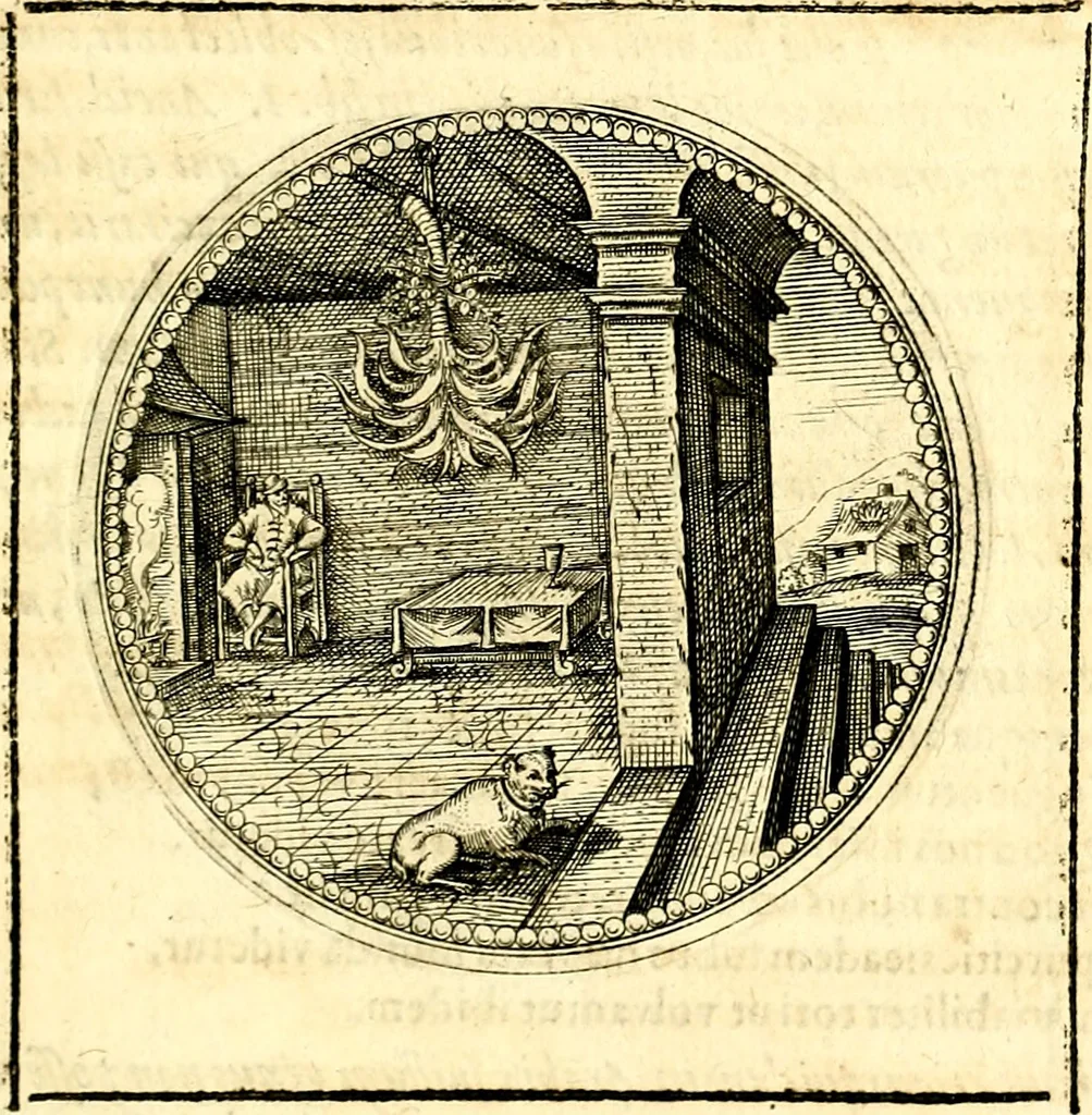 An illustration from Symbolorum et emblematum ... centuria una [-quatuor], 1654, leaf 192