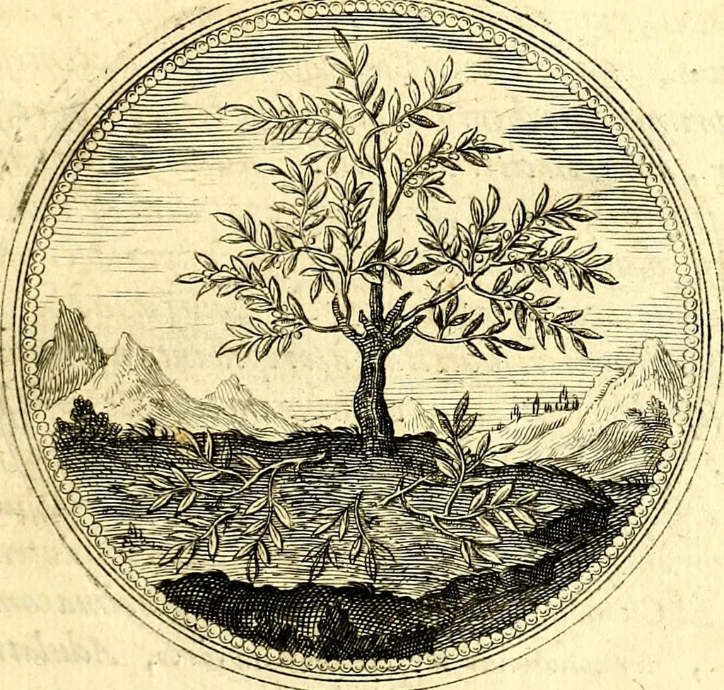 An illustration from Symbolorum et emblematum ... centuria una [-quatuor], 1654, leaf 20