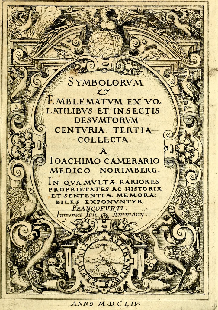 An illustration from Symbolorum et emblematum ... centuria una [-quatuor], 1654, leaf 210