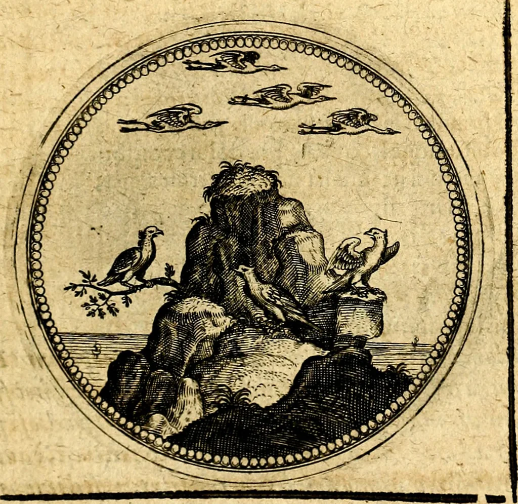 An illustration from Symbolorum et emblematum ... centuria una [-quatuor], 1654, leaf 236