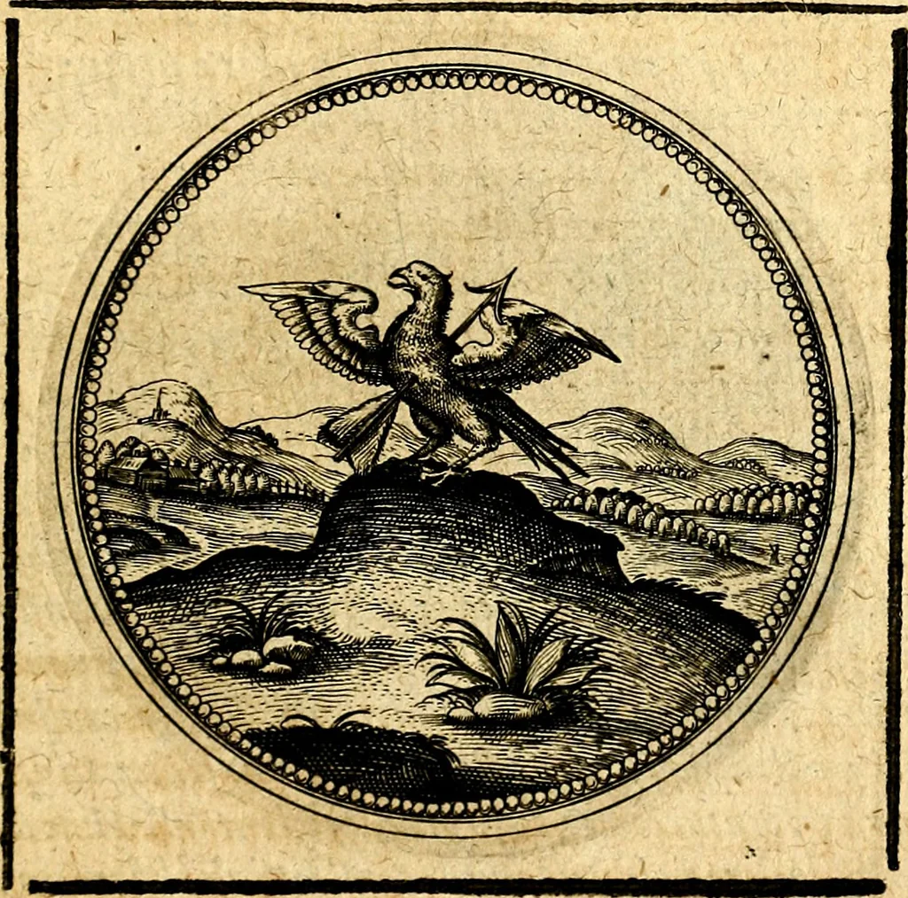 An illustration from Symbolorum et emblematum ... centuria una [-quatuor], 1654, leaf 238