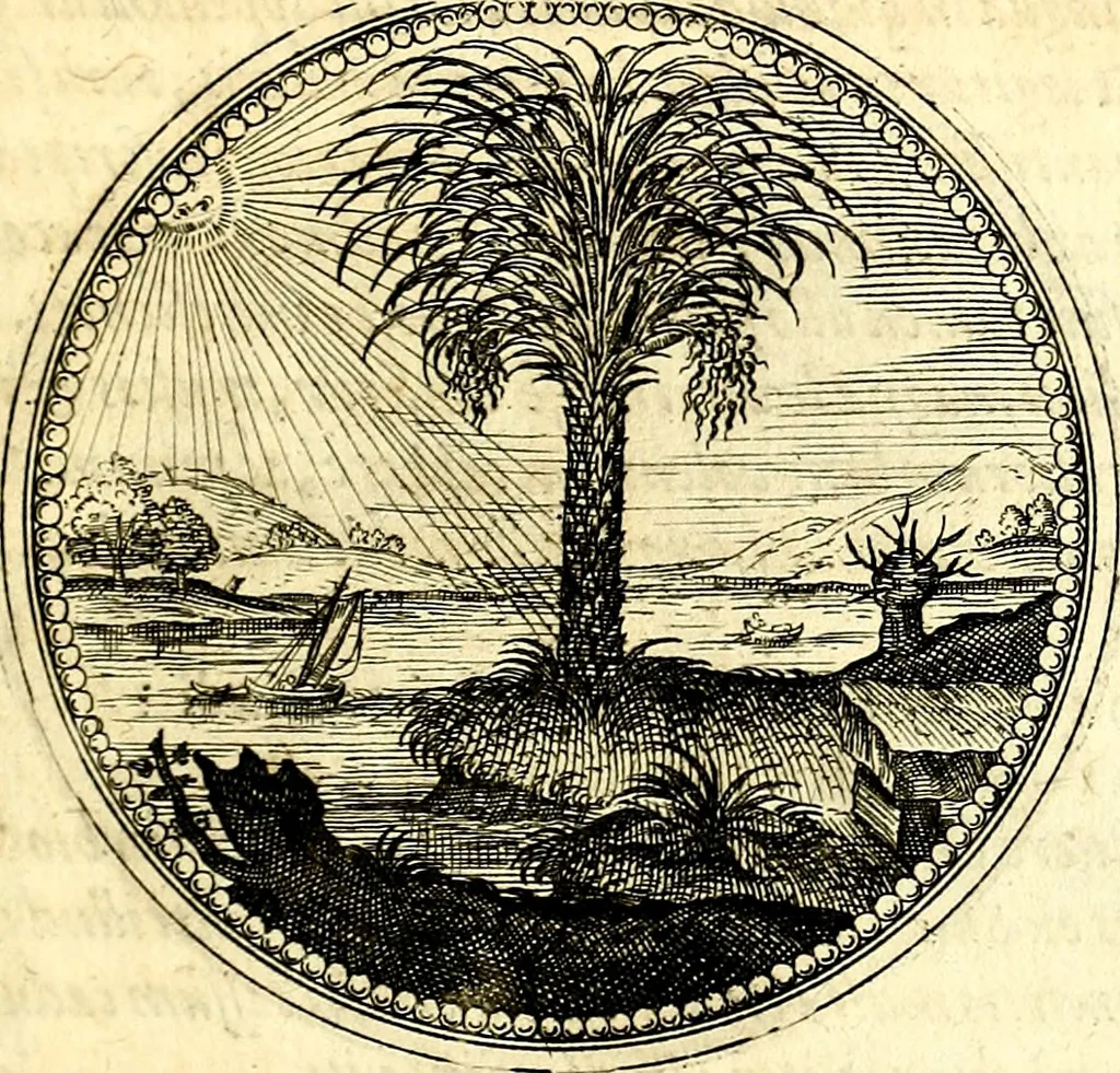 An illustration from Symbolorum et emblematum ... centuria una [-quatuor], 1654, leaf 24