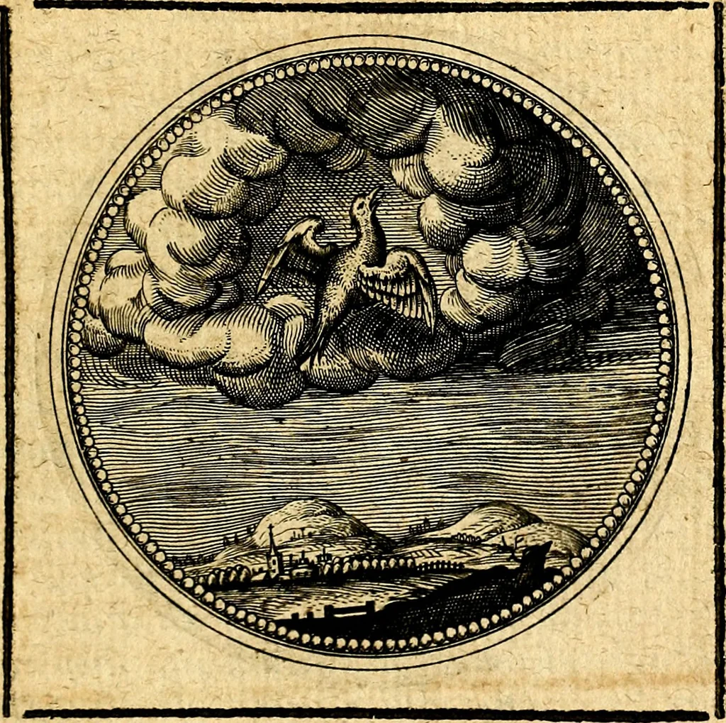 An illustration from Symbolorum et emblematum ... centuria una [-quatuor], 1654, leaf 240