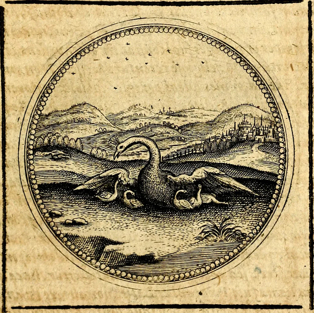 An illustration from Symbolorum et emblematum ... centuria una [-quatuor], 1654, leaf 254