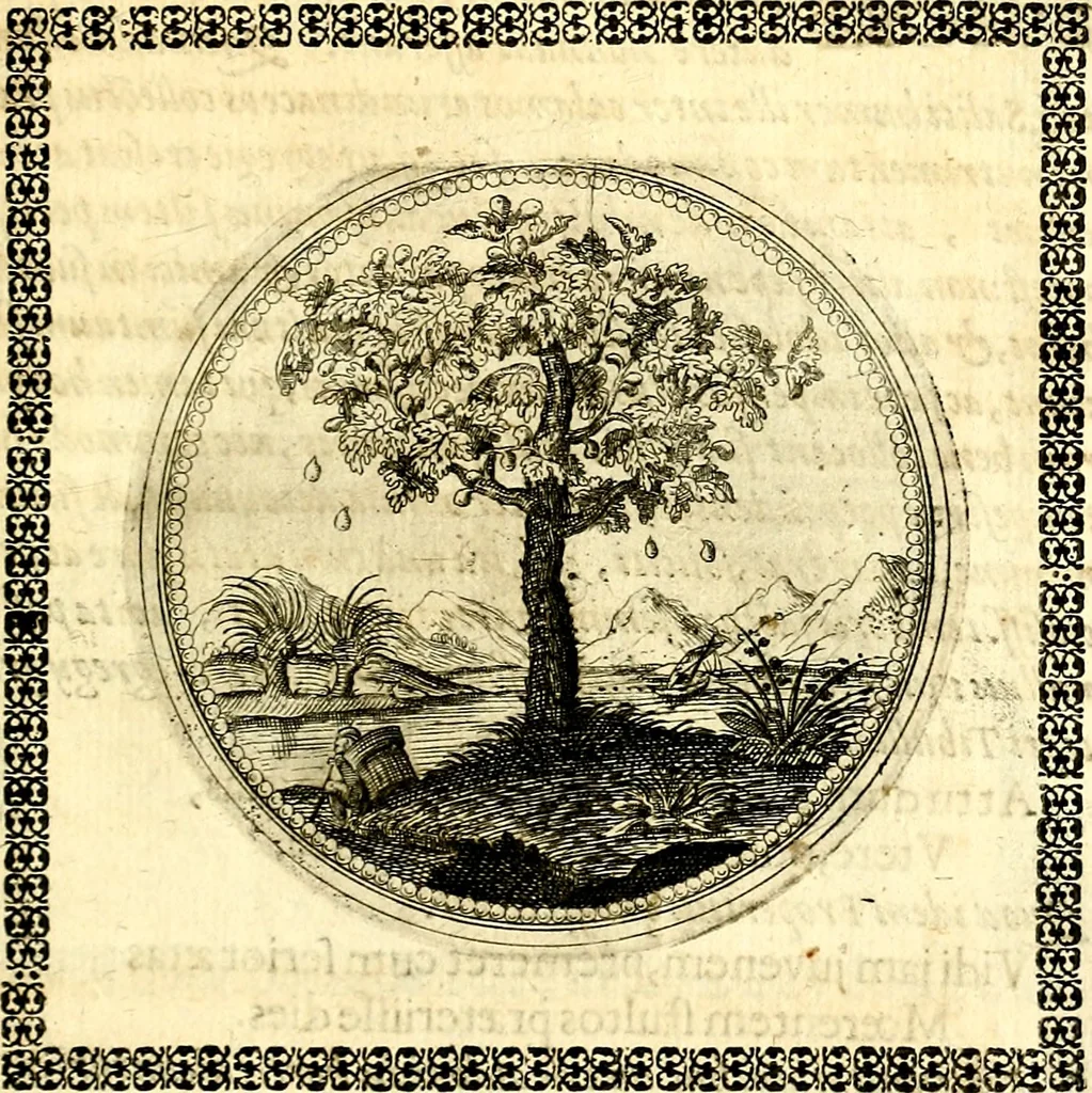 An illustration from Symbolorum et emblematum ... centuria una [-quatuor], 1654, leaf 26