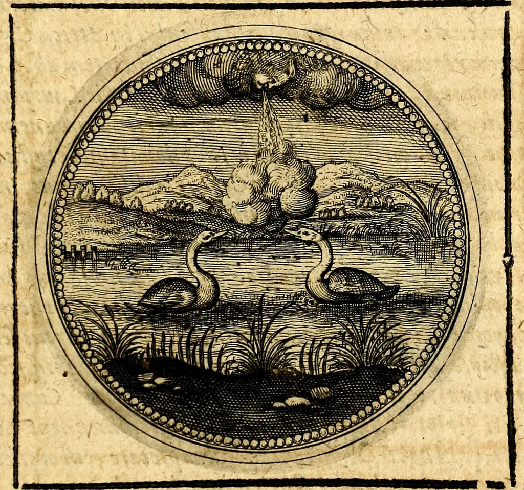 An illustration from Symbolorum et emblematum ... centuria una [-quatuor], 1654, leaf 260