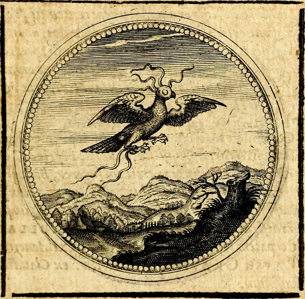 An illustration from Symbolorum et emblematum ... centuria una [-quatuor], 1654, leaf 274