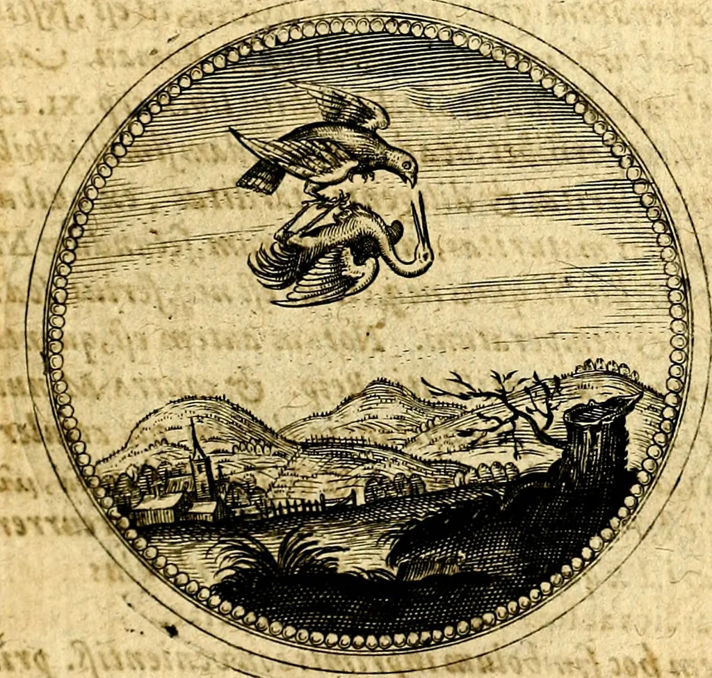 An illustration from Symbolorum et emblematum ... centuria una [-quatuor], 1654, leaf 276