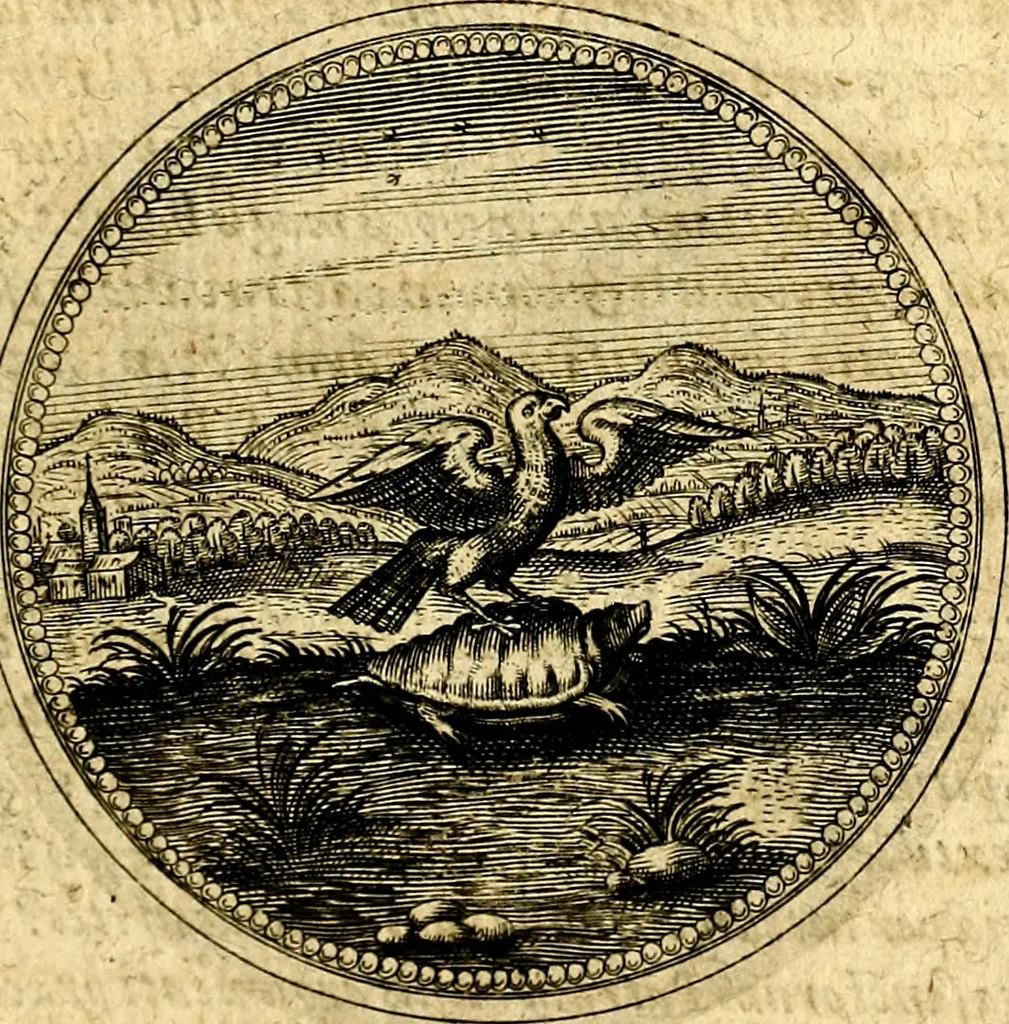 An illustration from Symbolorum et emblematum ... centuria una [-quatuor], 1654, leaf 278