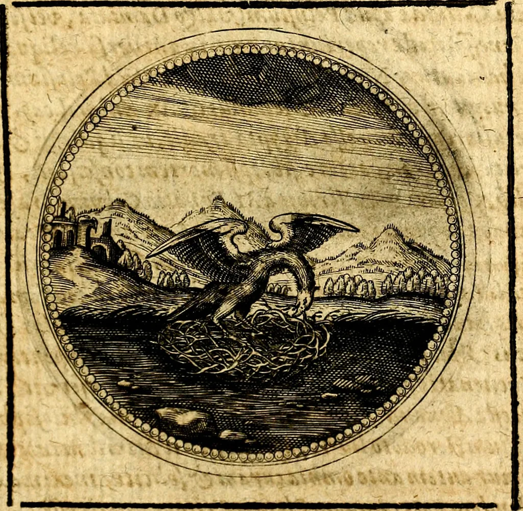 An illustration from Symbolorum et emblematum ... centuria una [-quatuor], 1654, leaf 288