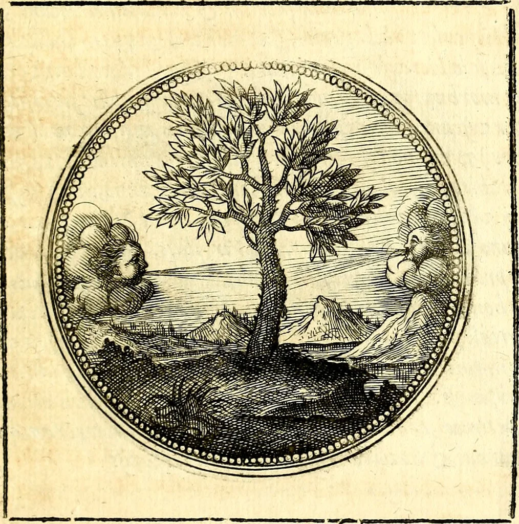 An illustration from Symbolorum et emblematum ... centuria una [-quatuor], 1654, leaf 30