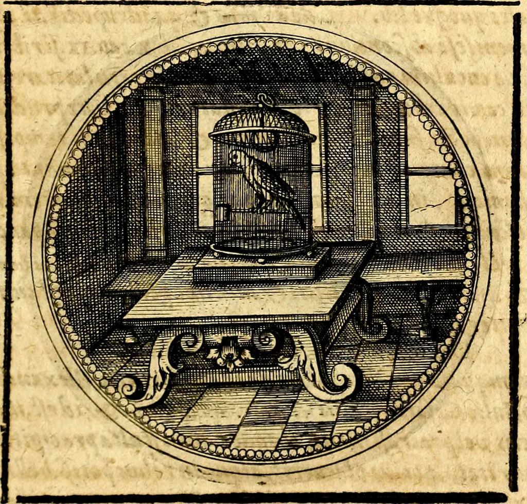 An illustration from Symbolorum et emblematum ... centuria una [-quatuor], 1654, leaf 302