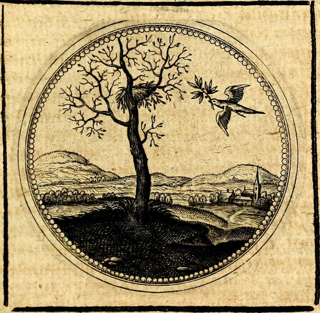 An illustration from Symbolorum et emblematum ... centuria una [-quatuor], 1654, leaf 326
