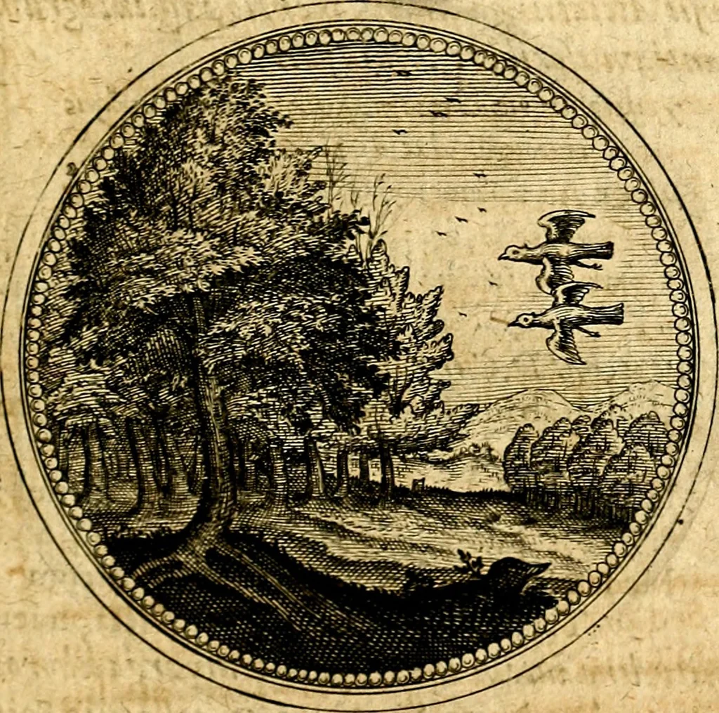 An illustration from Symbolorum et emblematum ... centuria una [-quatuor], 1654, leaf 332