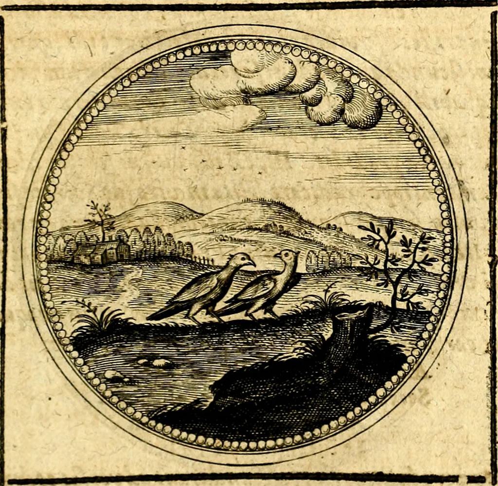 An illustration from Symbolorum et emblematum ... centuria una [-quatuor], 1654, leaf 336