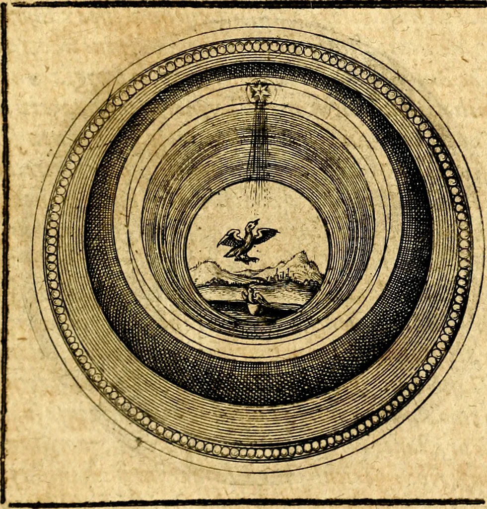 An illustration from Symbolorum et emblematum ... centuria una [-quatuor], 1654, leaf 340