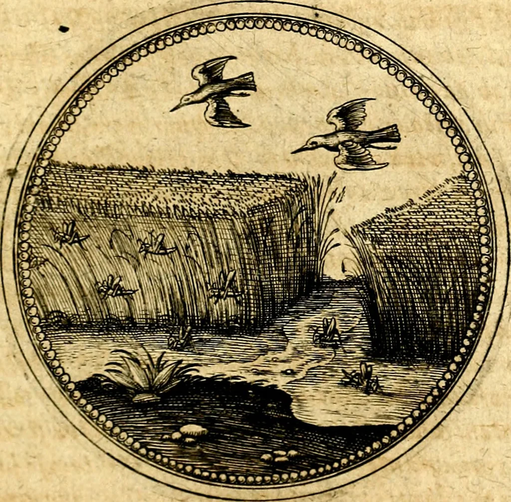 An illustration from Symbolorum et emblematum ... centuria una [-quatuor], 1654, leaf 342