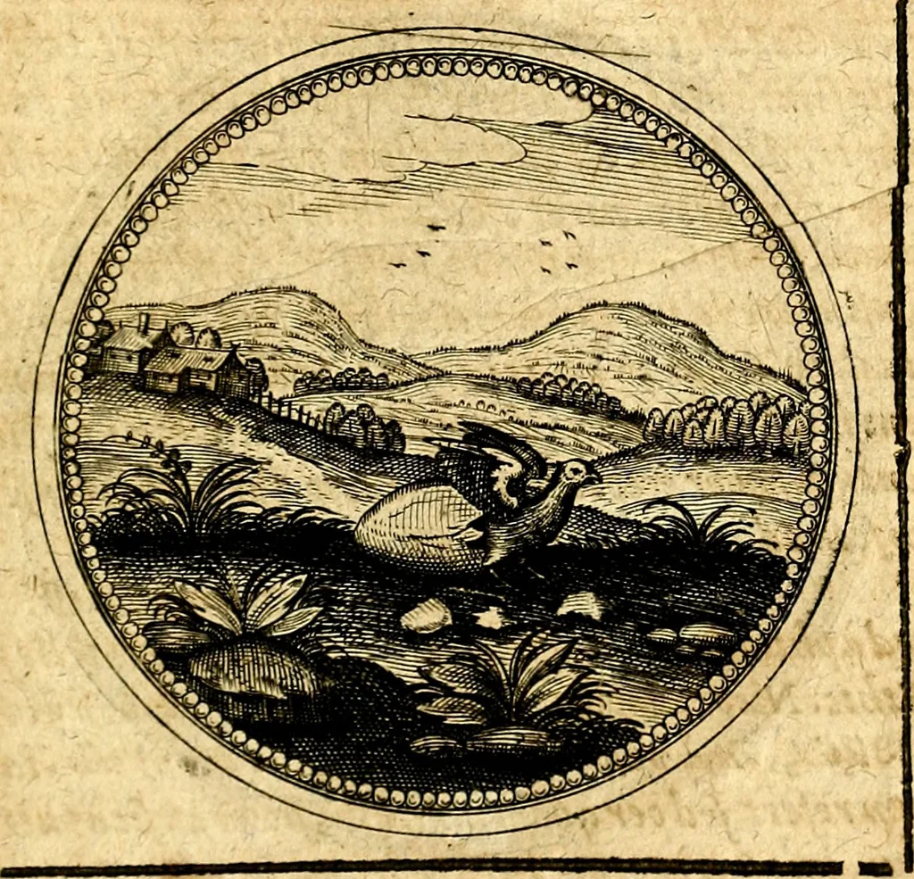 An illustration from Symbolorum et emblematum ... centuria una [-quatuor], 1654, leaf 348