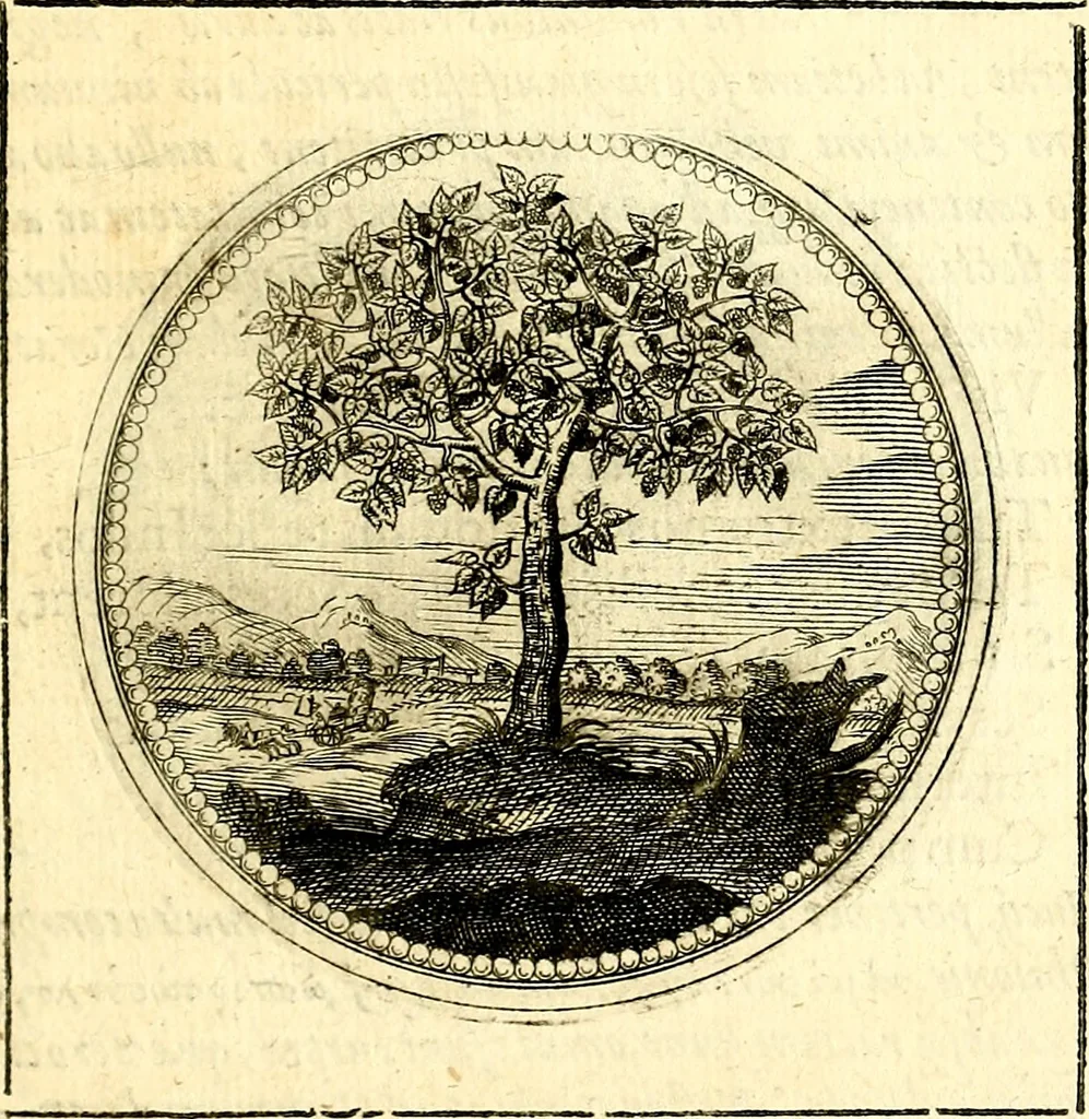 An illustration from Symbolorum et emblematum ... centuria una [-quatuor], 1654, leaf 38