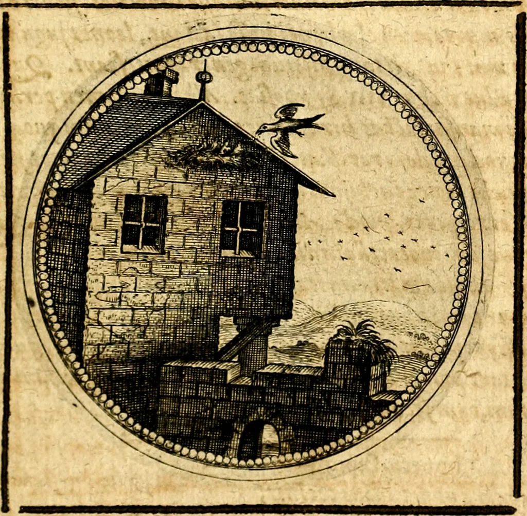 An illustration from Symbolorum et emblematum ... centuria una [-quatuor], 1654, leaf 380