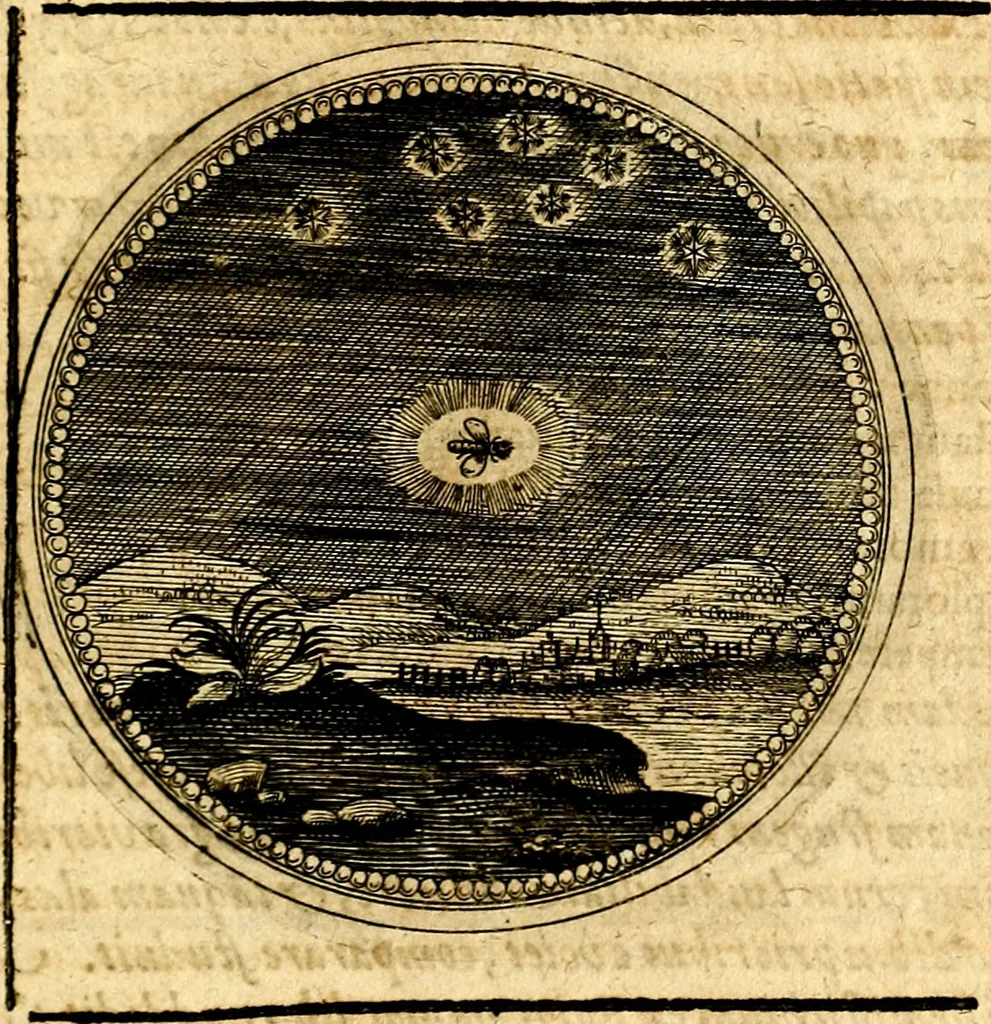 An illustration from Symbolorum et emblematum ... centuria una [-quatuor], 1654, leaf 398