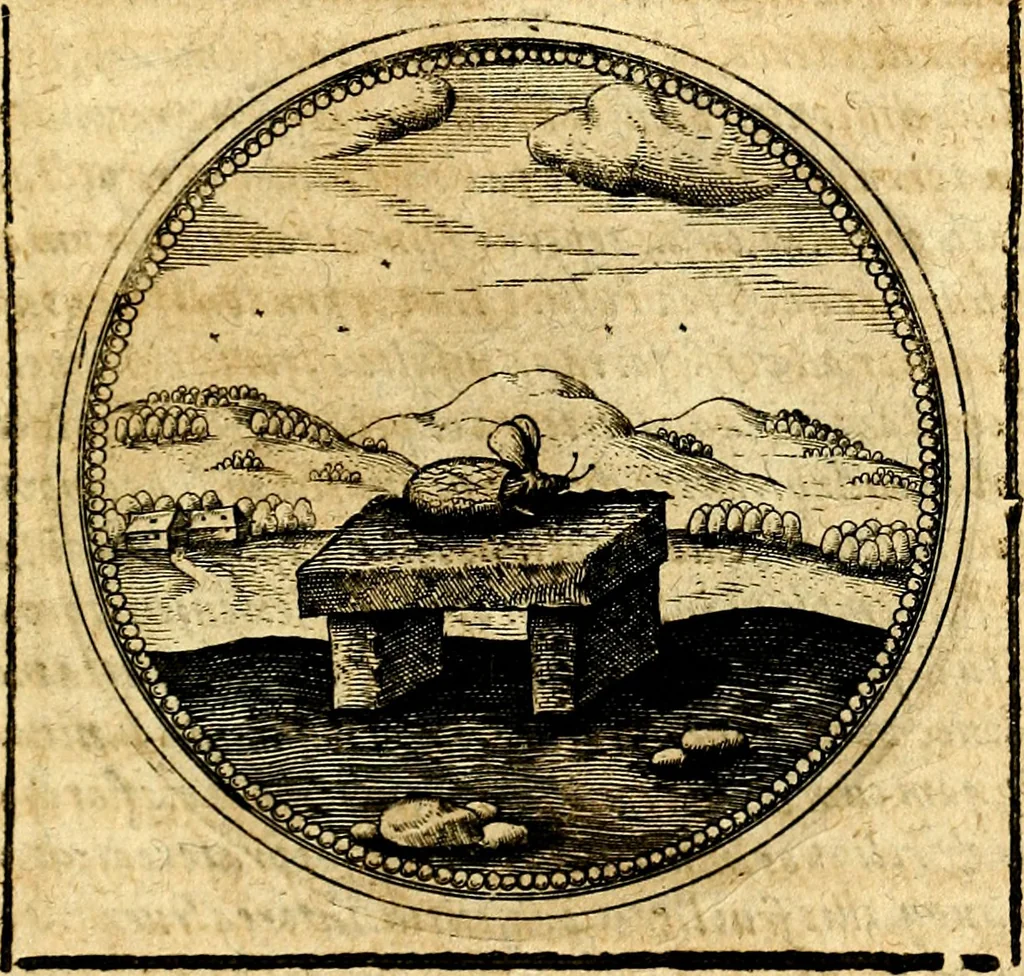 An illustration from Symbolorum et emblematum ... centuria una [-quatuor], 1654, leaf 400