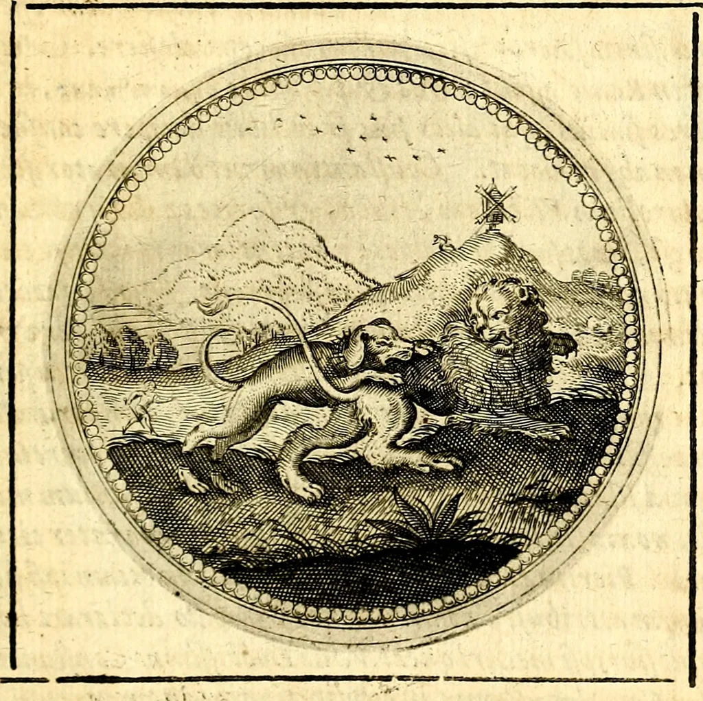 An illustration from Symbolorum et emblematum ... centuria una [-quatuor], 1654, leaf 432