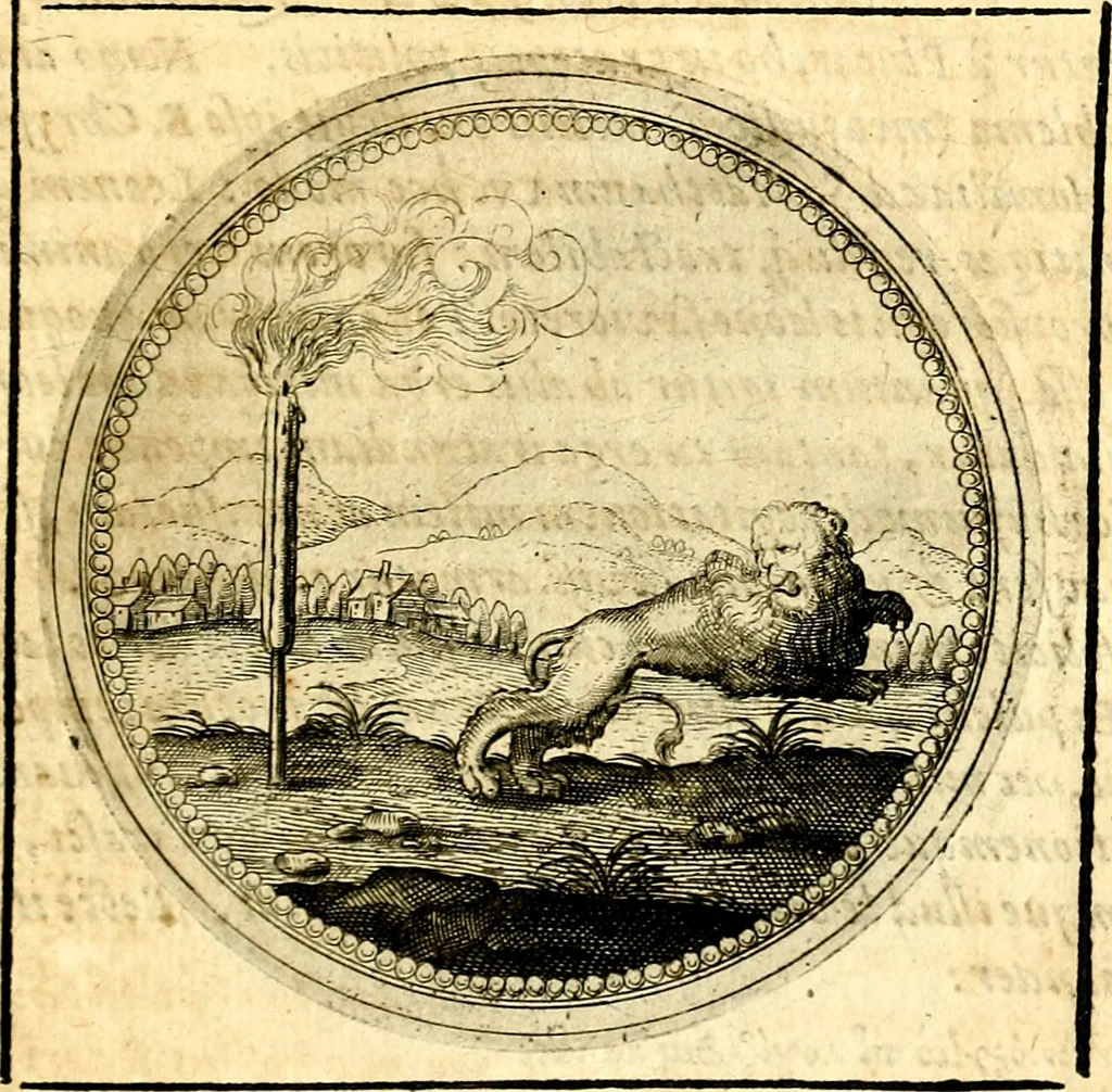 An illustration from Symbolorum et emblematum ... centuria una [-quatuor], 1654, leaf 436