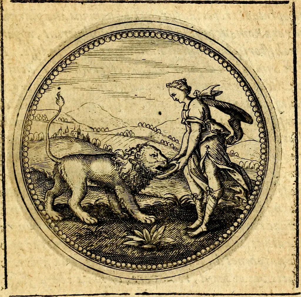 An illustration from Symbolorum et emblematum ... centuria una [-quatuor], 1654, leaf 440